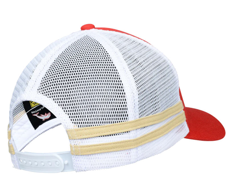 Redcliffe Dolphins Striped Trucker Cap