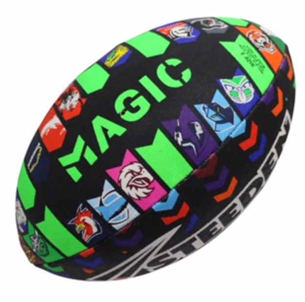 Nrl Magic Round Steeden Full Size 2025 Football