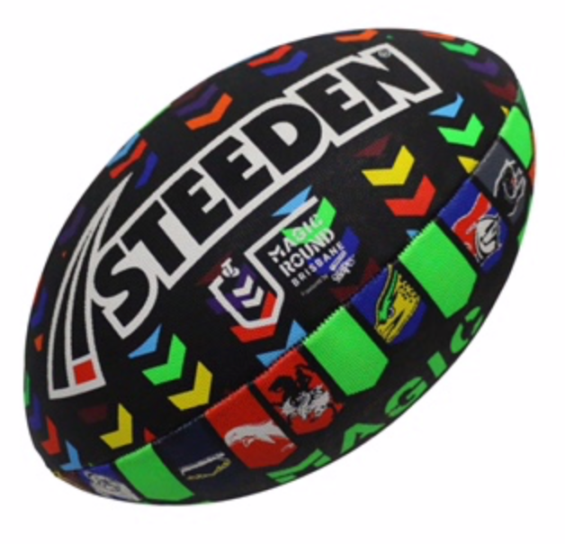 Nrl Magic Round Steeden Full Size 2025 Football