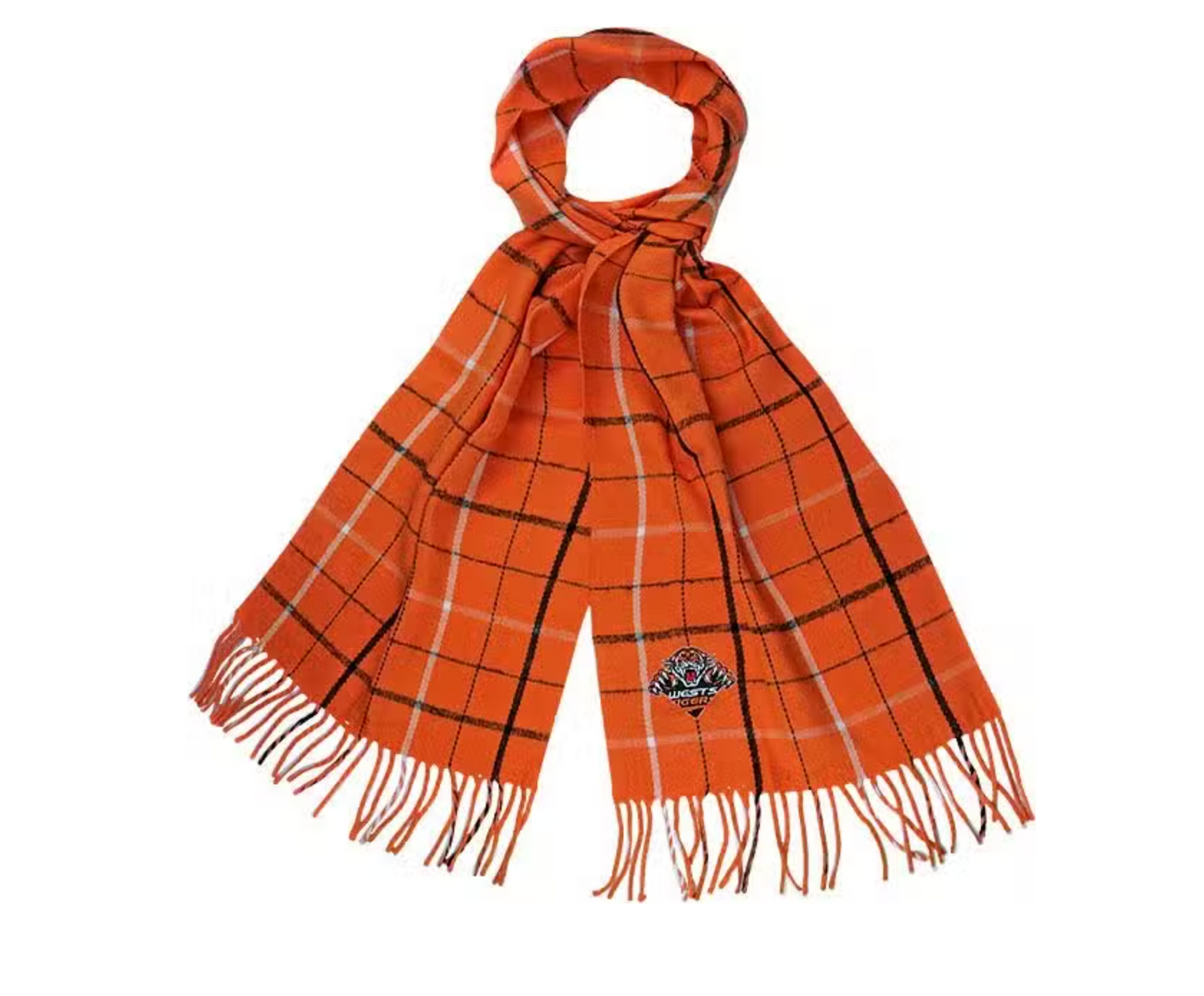 West Tigers Tartan Scarf