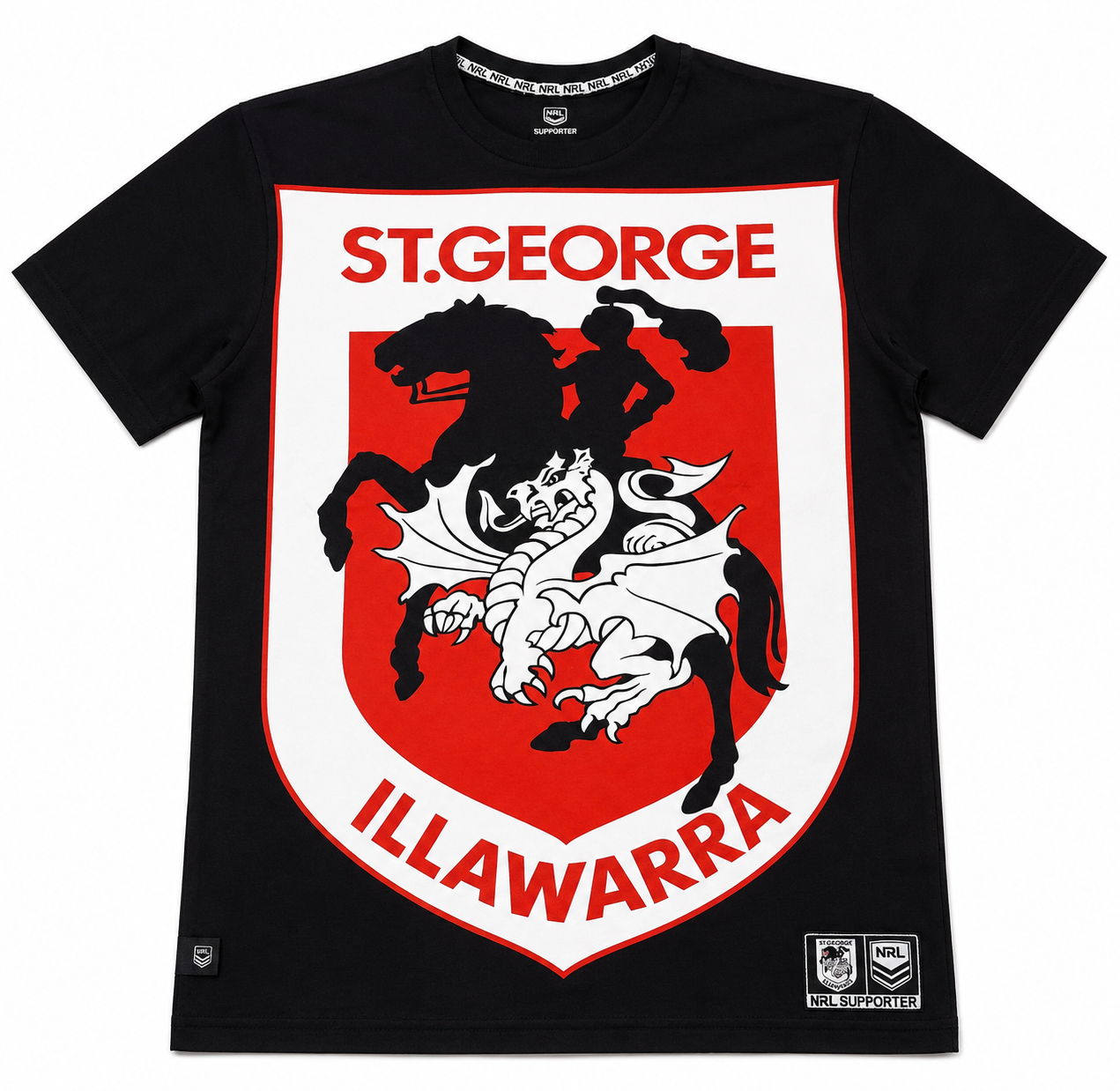 St George Illawarra Dragons NRL Supporter T-Shirt