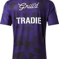Mens Melbourne Storm Training Shirt (Purple)
