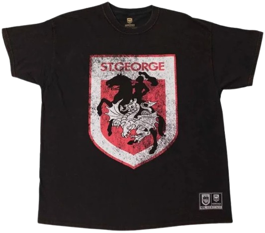 St George Dragons Heritage Crest Tee