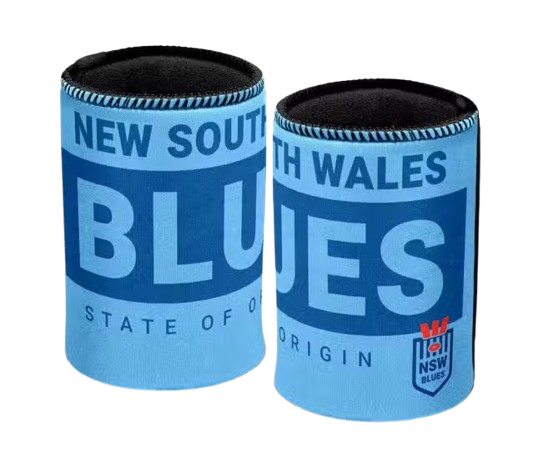 NSW Blues 2025 State of Origin Logo Can Cooler