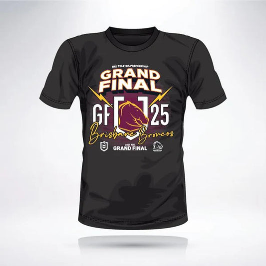 BRISBANE BRONCOS 2025 YOUTH NRL GRAND FINAL TEE