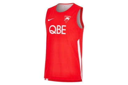 Sydney Swans Mens Nike Training Singlet