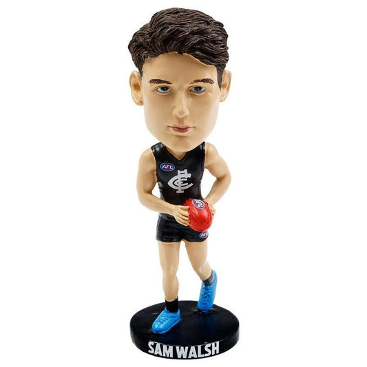 Carlton Blues Sam Walsh AFL Bobblehead Collectible Bobble Head Statue