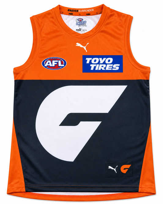 GWS Giants Replica Youth Home Guernsey