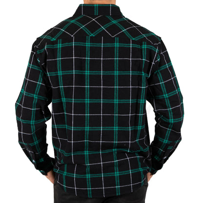South Sydney Rabbitohs NRL Adults Mustang Flannel Shirt