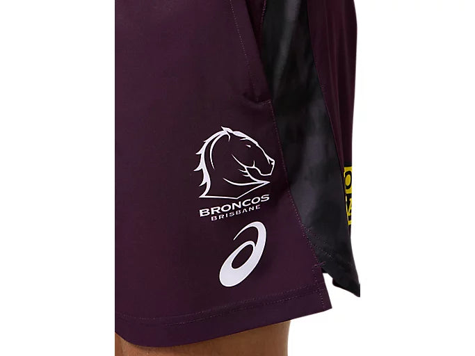 BRISBANE BRONCOS REPLICA TRAINING SHORT