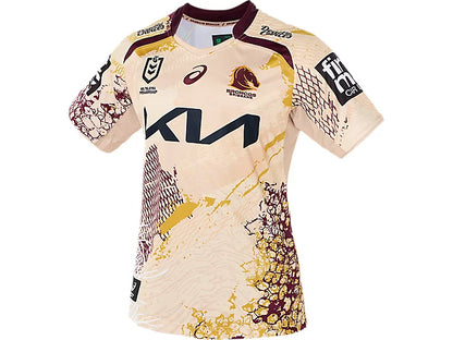 Brisbane Broncos Mens 2025 Replica Indigenous Jersey