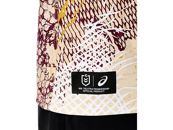 Brisbane Broncos Mens 2025 Replica Indigenous Jersey