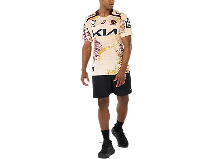 Brisbane Broncos Mens 2025 Replica Indigenous Jersey