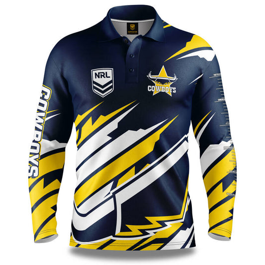 North Queensland Cowboys Ignition Fishing Shirt