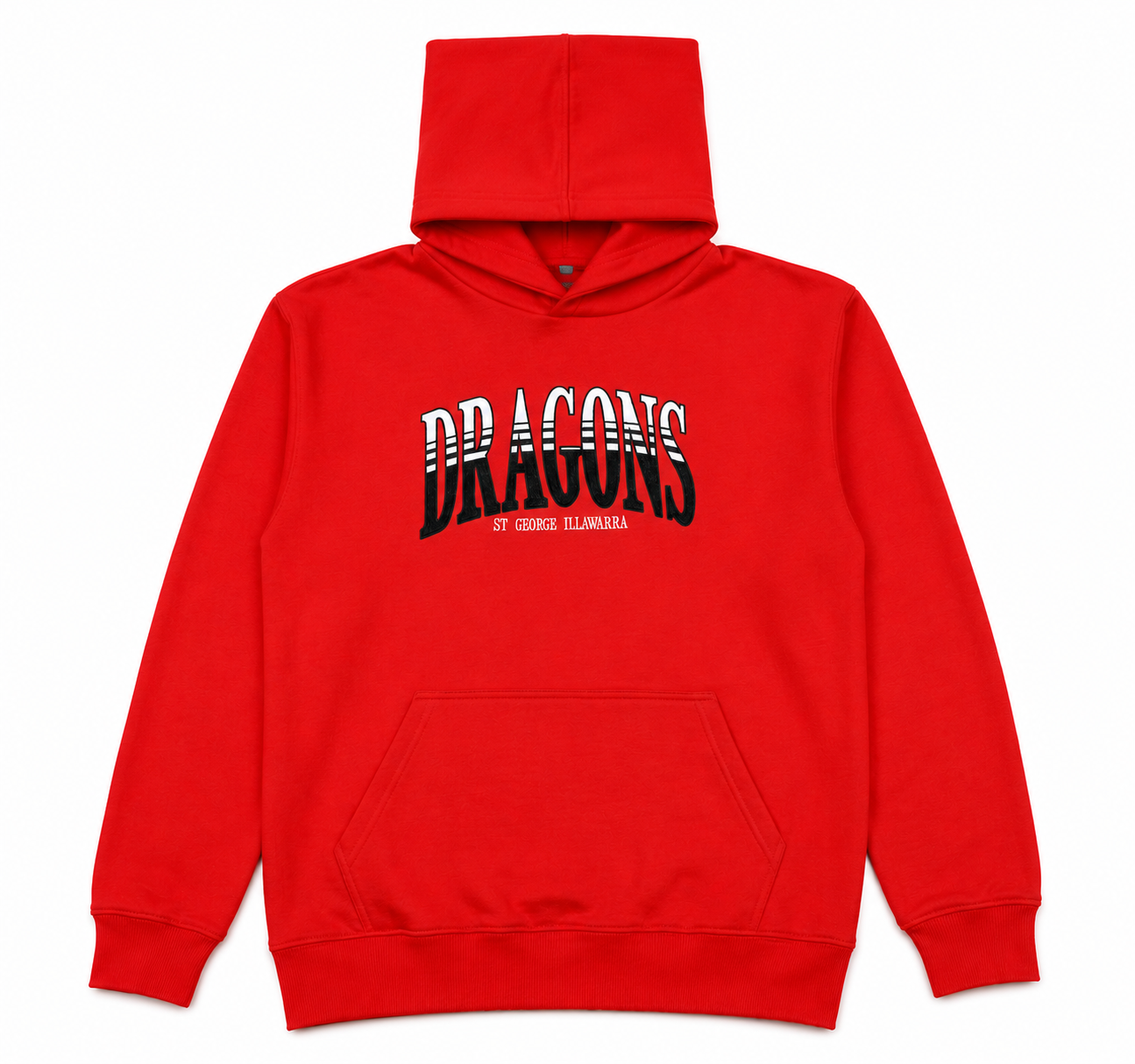 NRL Dragons Adult Banner Hoodie