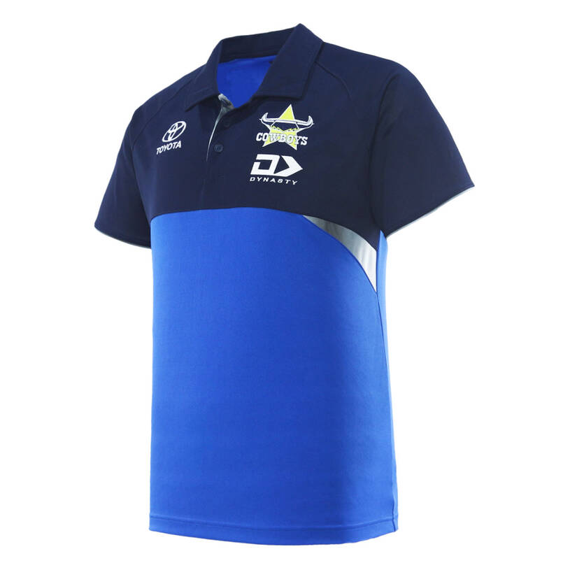 North Queensland Cowboys Mens Polo - Royal