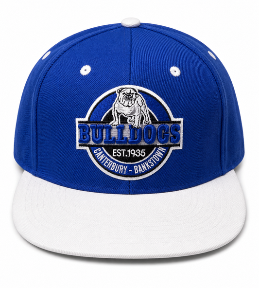 Bulldogs Insignia Flat Peak Cap