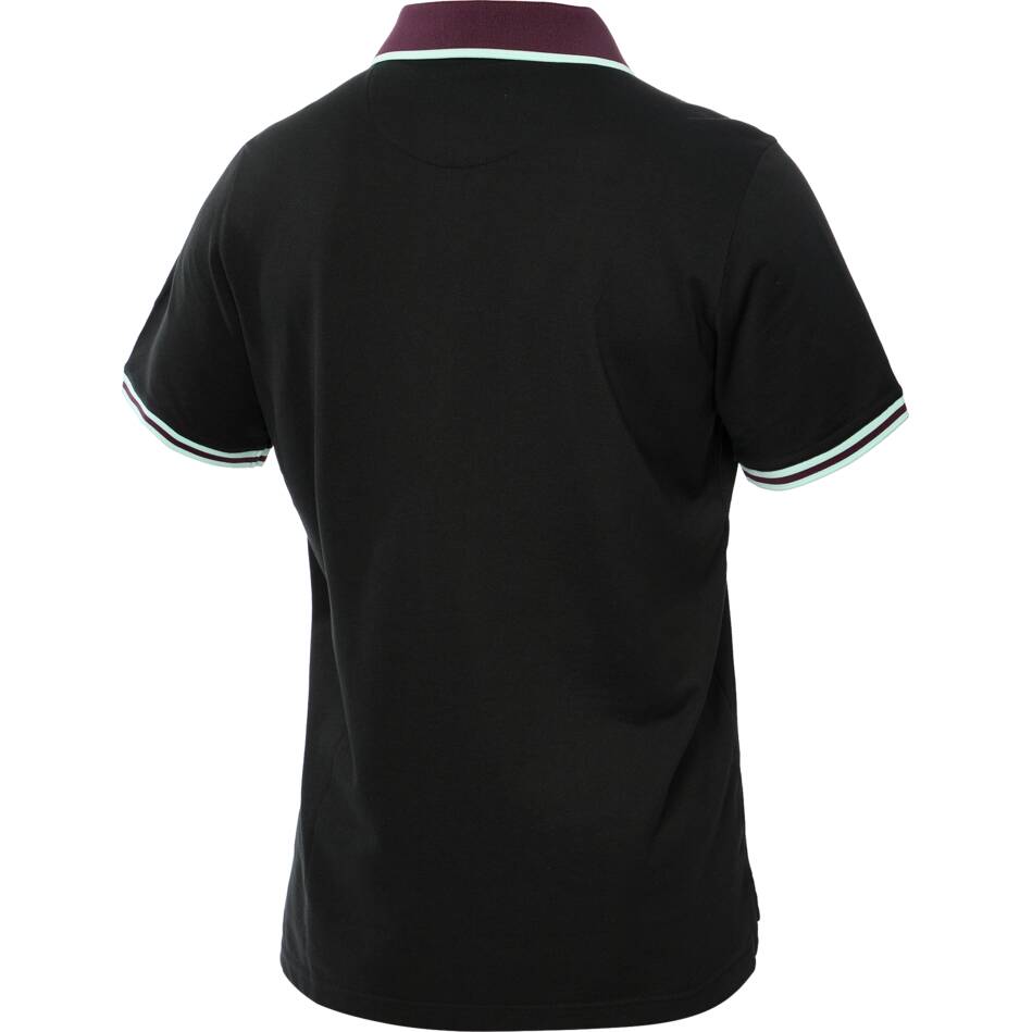 Broncos 2025 Womens Black Team Polo
