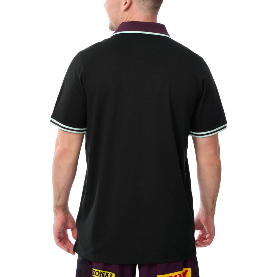 Broncos 2025 Mens Black Team Polo
