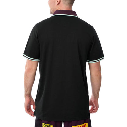 Broncos 2025 Mens Black Team Polo