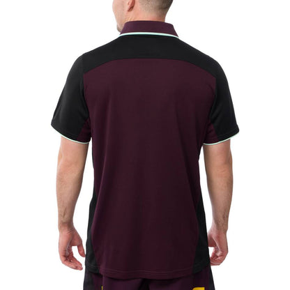 Broncos 2025 Mens Maroon Training Polo