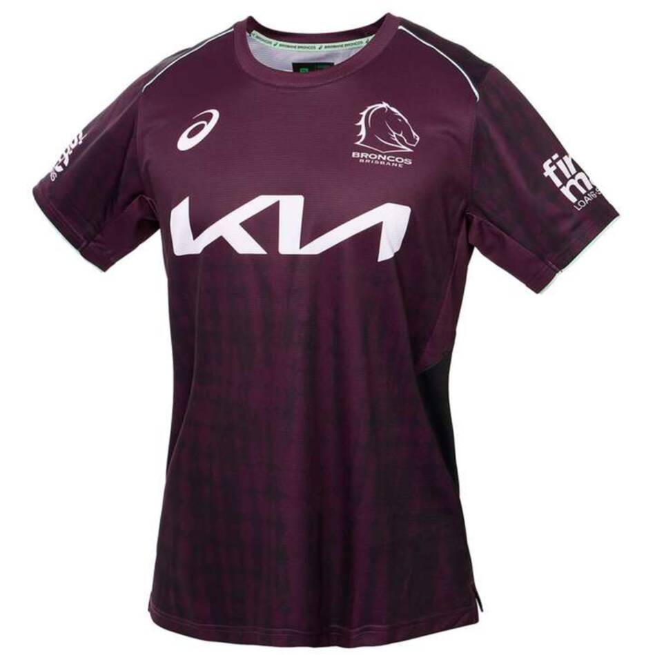 Broncos 2025 Mens Maroon Training Tee
