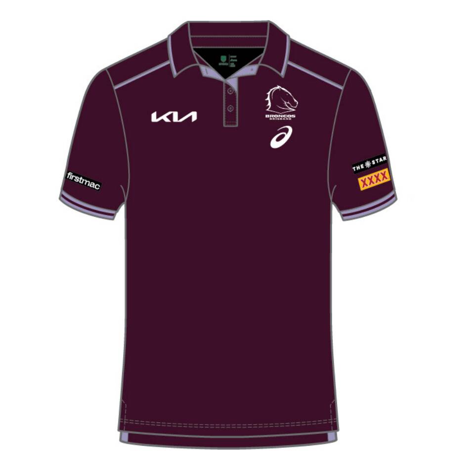 Broncos 2025 Womens NRLW Polo