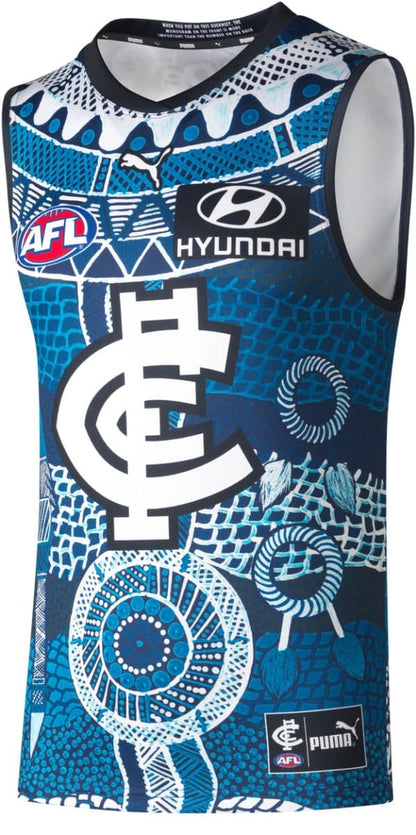 Carlton Blues AFL Adults Indigenous Guernsey