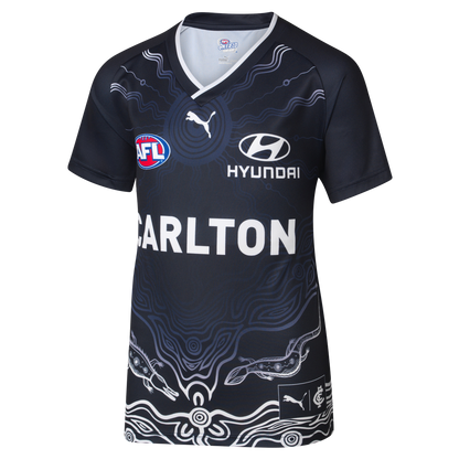 Carlton Blues PUMA Youth Warm Up Top