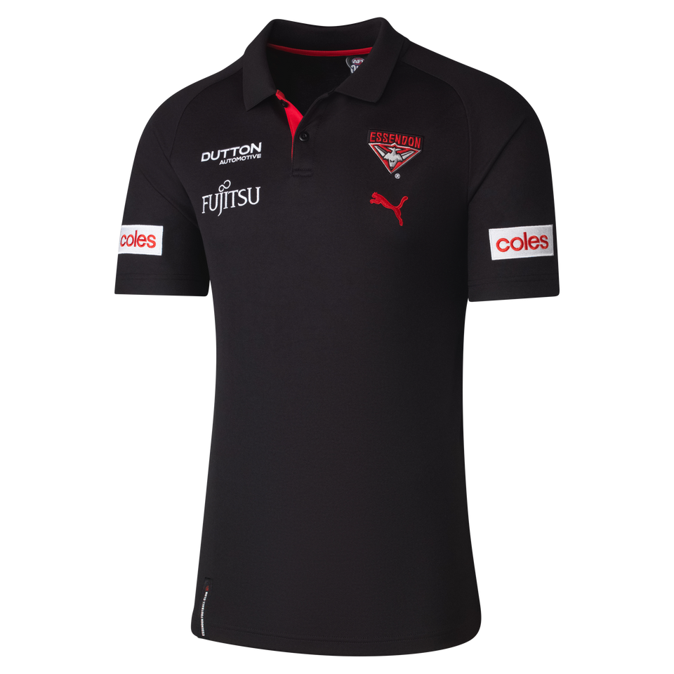 Essendon 2025 Puma Mens Team Polo