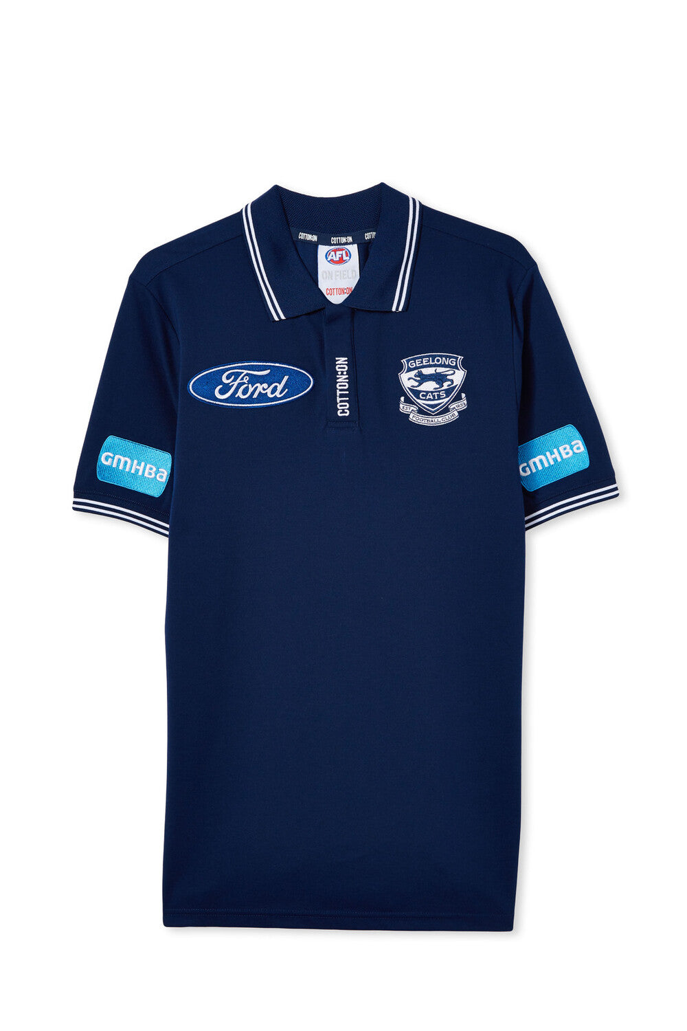 Geelong Cats 2026 Adults Media Polo