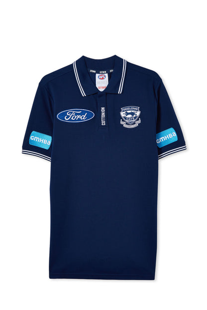 Geelong Cats 2026 Adults Media Polo
