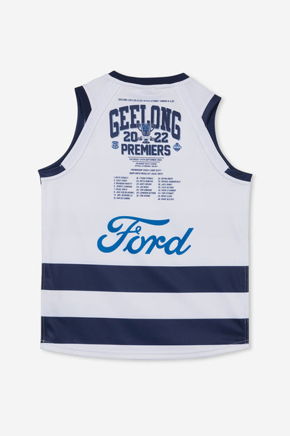 Geelong Cats AFL COTTON ON 2022 Youth Premiership Guernsey