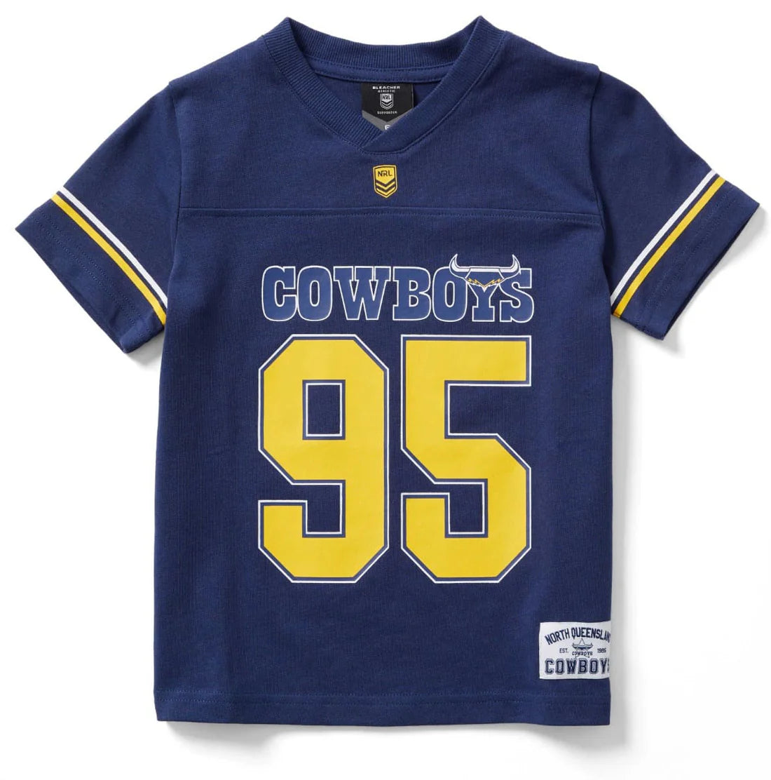 North Queensland Cowboys NRL Kids Gridiron Shirt