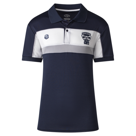 Geelong Cats AFL Mens Premium Polo