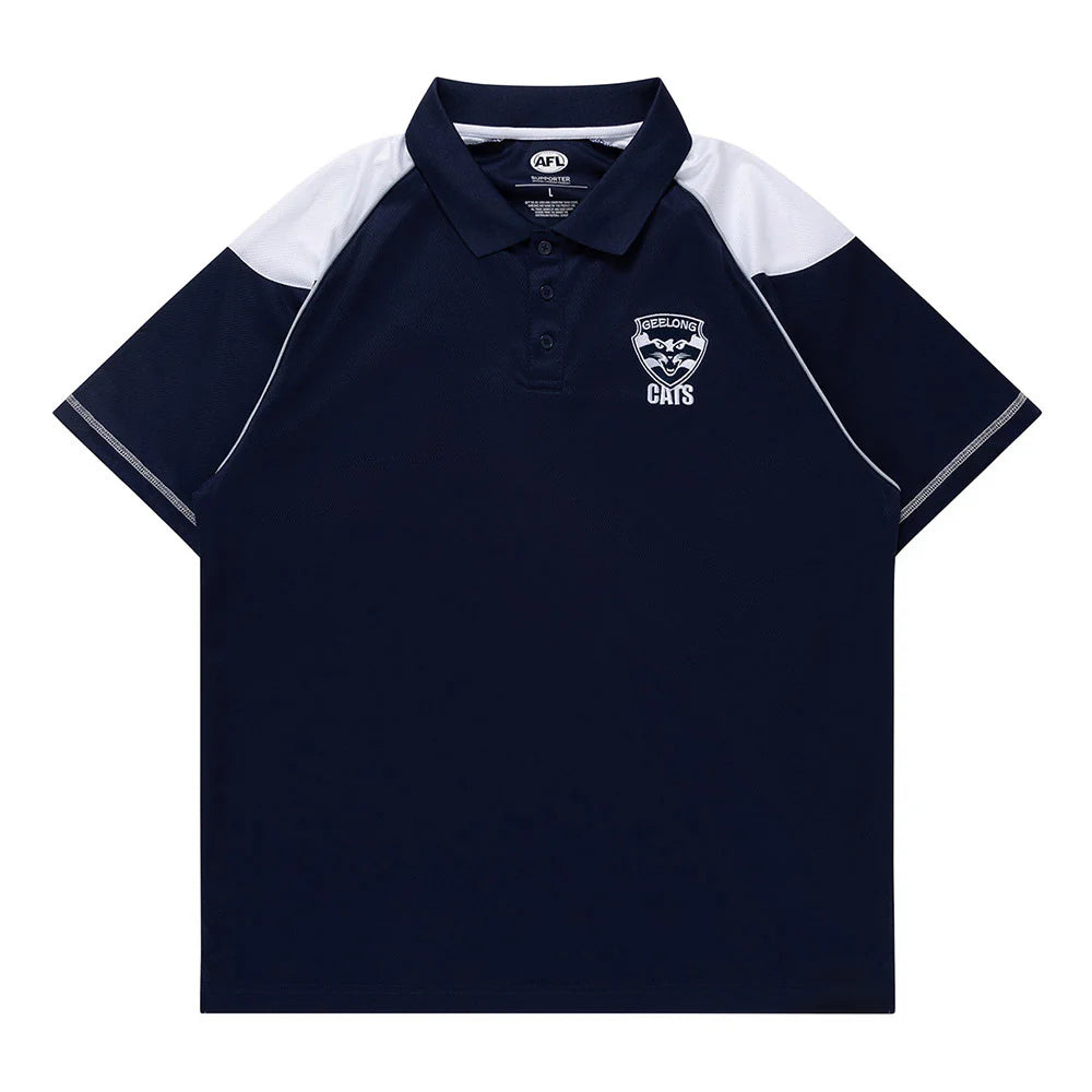 Geelong Cats Mens Performance Polo