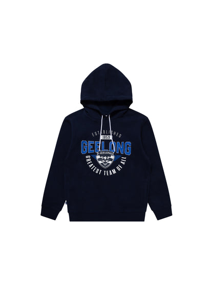 Geelong Cats AFL Youth Supporter Hood | NAVY