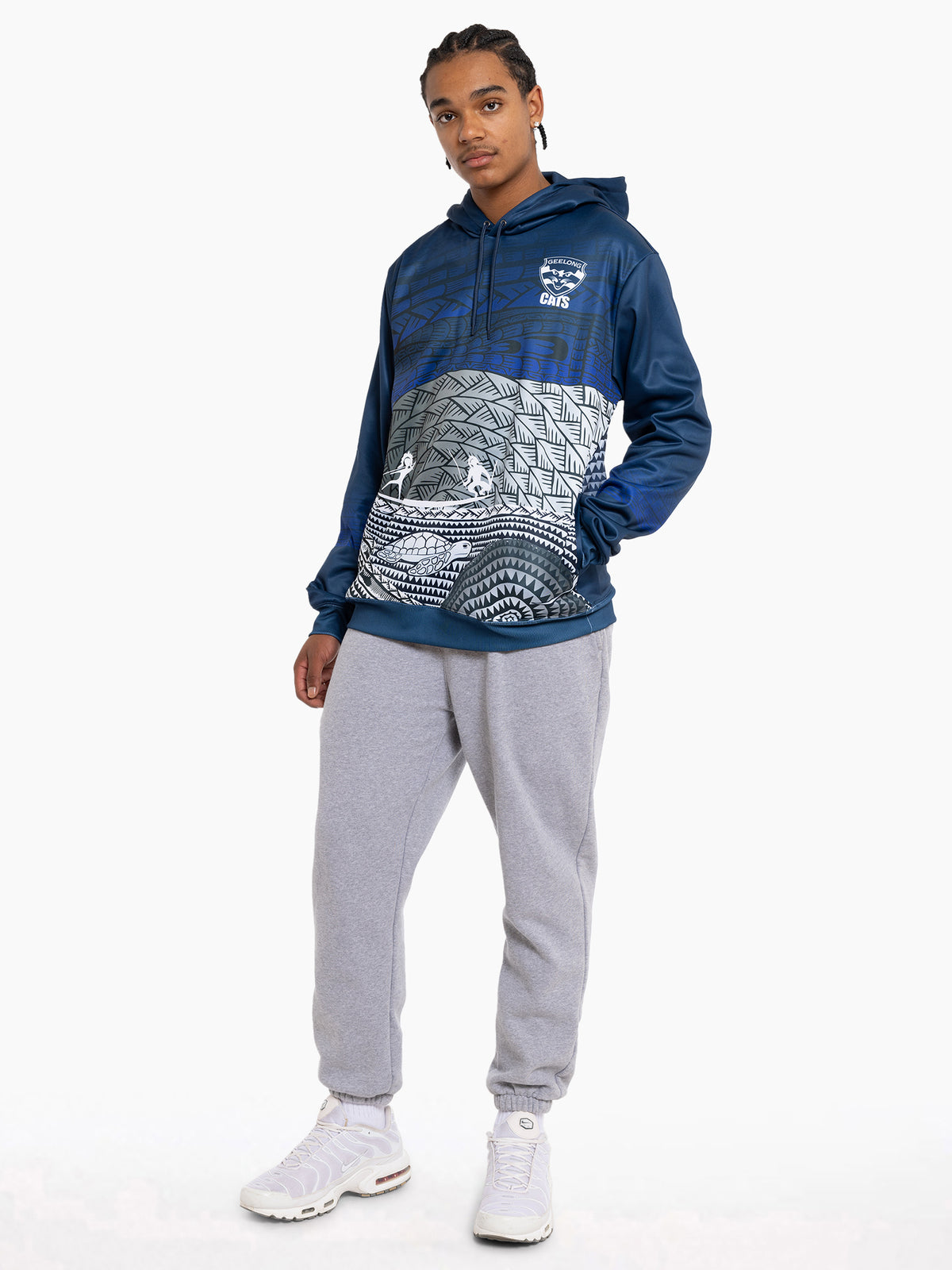 Geelong Cats Indigenous Lightweight Hoody