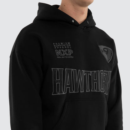 Hawthorn Hawks AFL Persistent Hoodie Jet Black