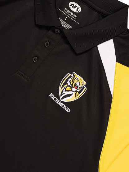 Richmond Tigers AFL Sublimated Performance Polo