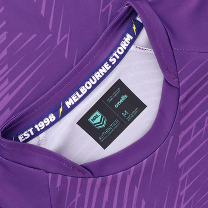 Melbourne Storm O'Neills 2025 Purple Training Tee - Mens