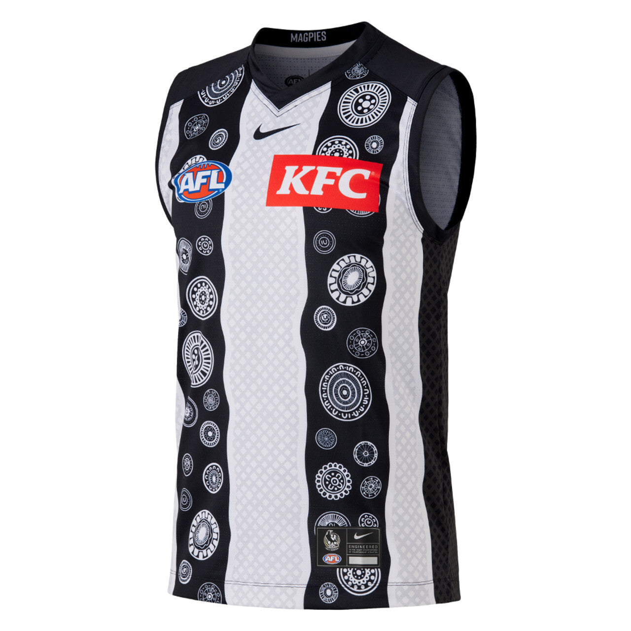 Collingwood Magpies AFL NIKE Mens Dreamtime Indigenous Guernsey