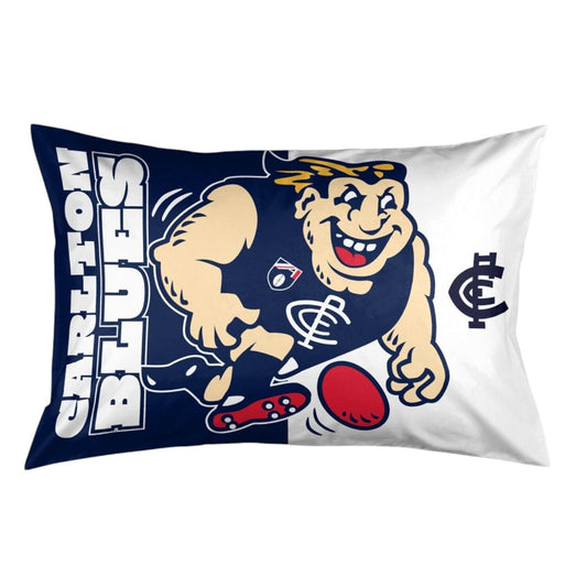 Carlton Blues Mascot Pillow Case