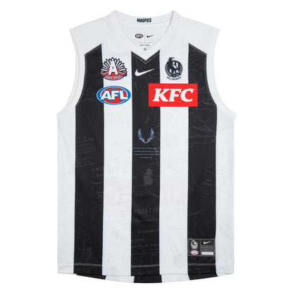Collingwood Magpies NIKE AFL Mens ANZAC Guernsey