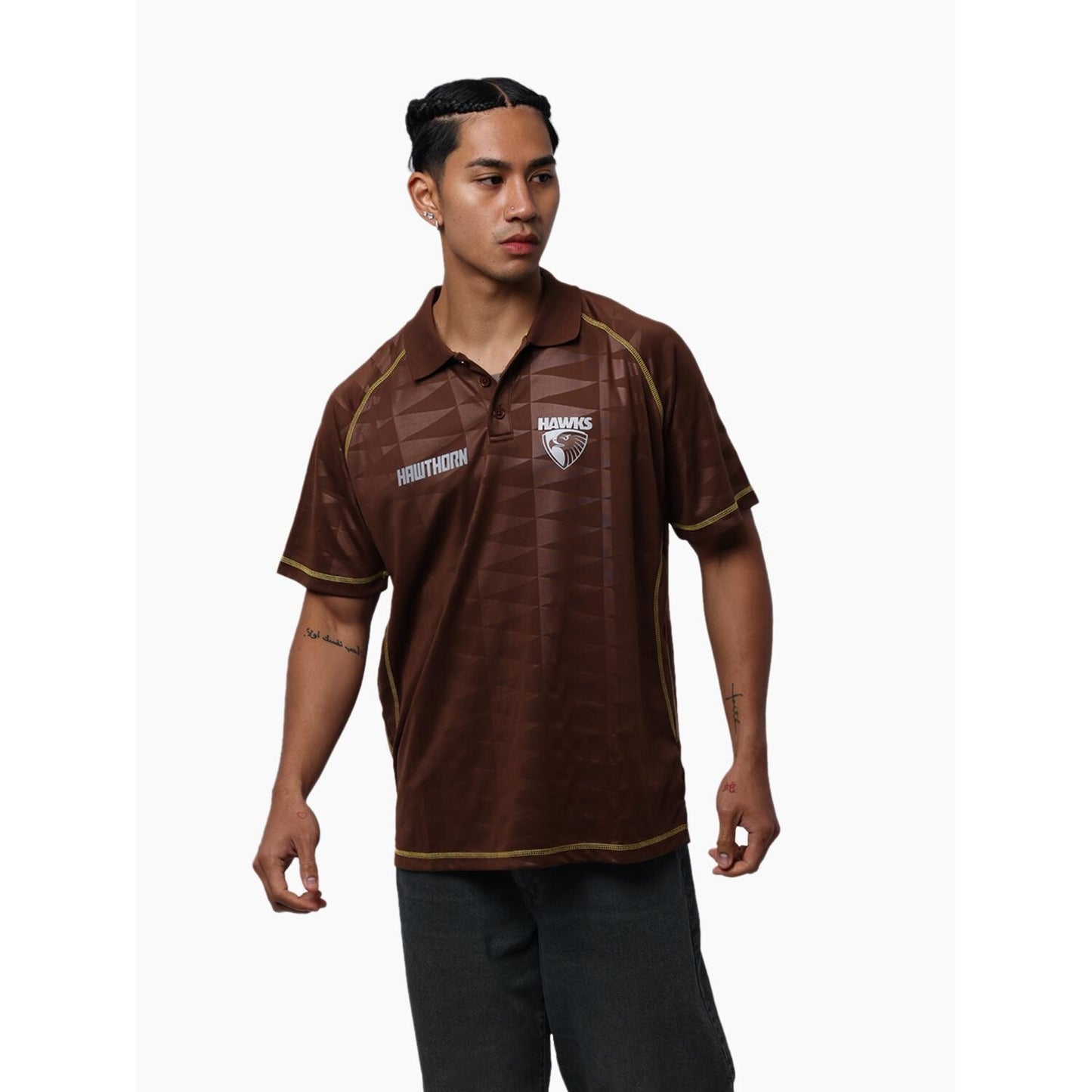 Hawthorn Hawks 2026 Mens Active Polo