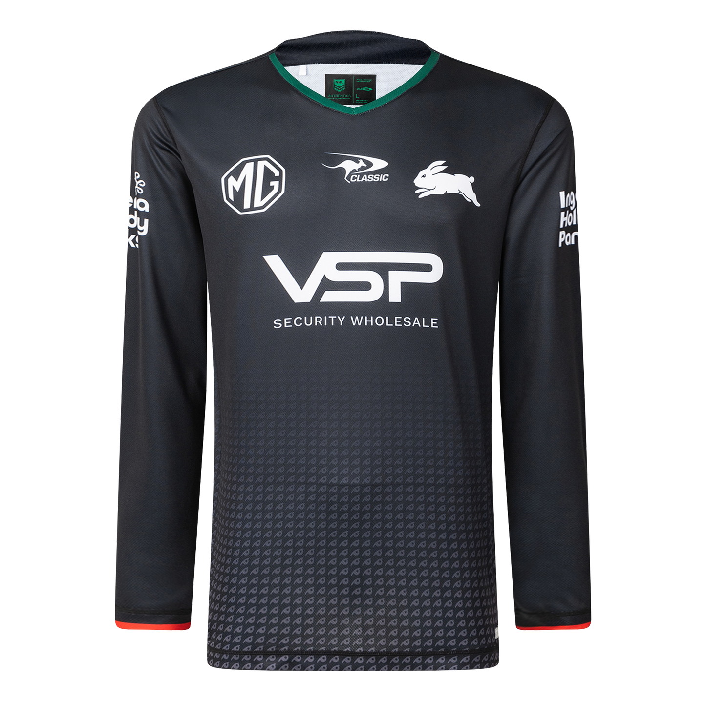 Mens 2025 South Sydney Rabitohs Long Sleeve Training Tee