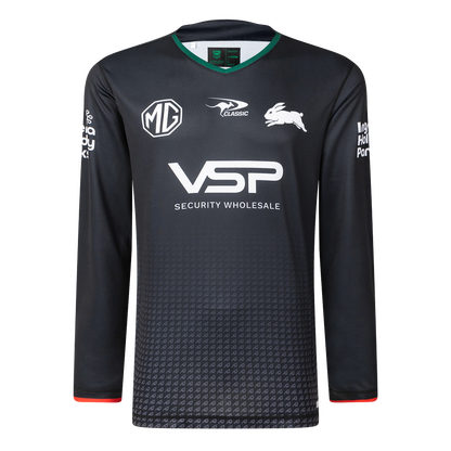 Mens 2025 South Sydney Rabitohs Long Sleeve Training Tee