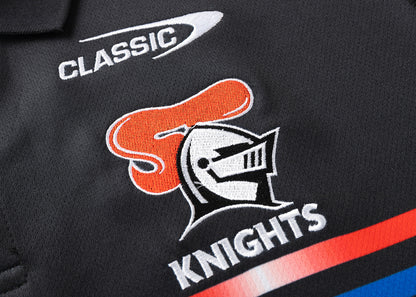 Newcastle Knights Mens 2025 Media Polo