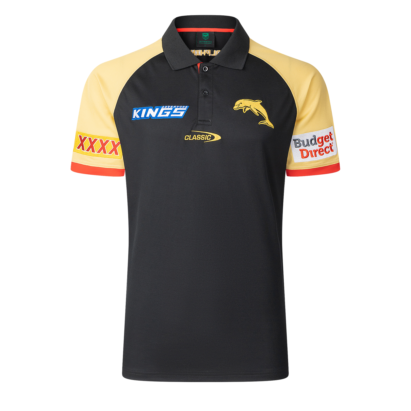 Redcliffe Dolphins Mens 2025 Player Polo