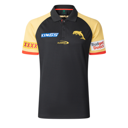 Redcliffe Dolphins Mens 2025 Player Polo